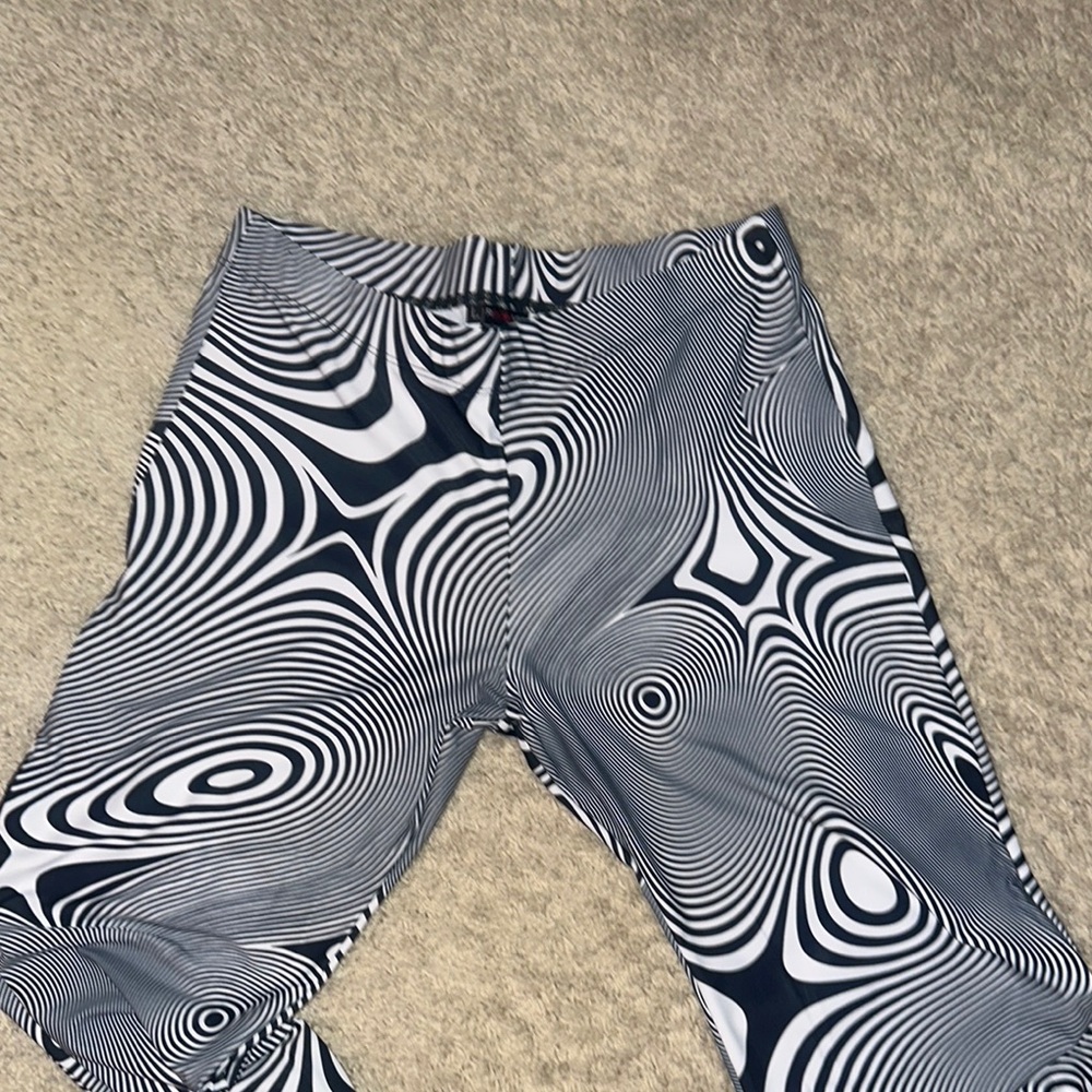 Geometric Patterned Pants - image 2